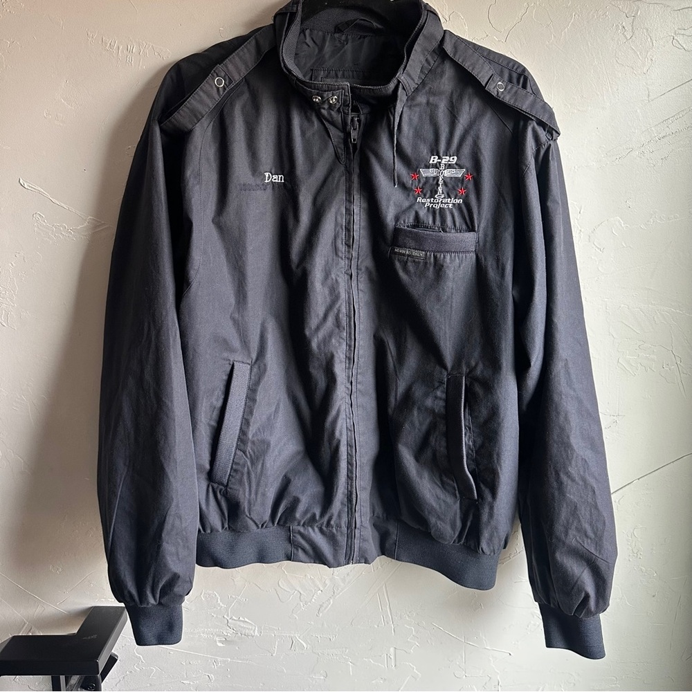 Members Only B-29 Boeing Restoration‎ Bomber Jacket Aviation Americana M